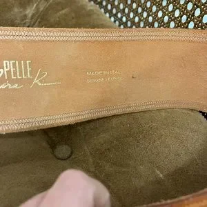 Vtg. Linea Pelle Made in Italy Wide Belt with Abalone Detail ?Large Linea Pelle | Accessories | Vtg Linea Pelle Made In Italy  main image 2